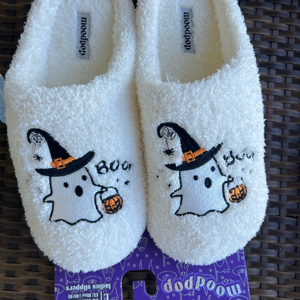 Halloween Ghost Slippers